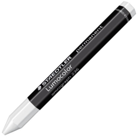 STAEDTLER Universalkreide Lumocolor perm weiß