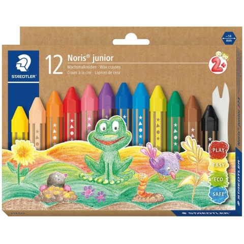 STAEDTLER Wachsmalkreide Noris junior 12er-Set retail