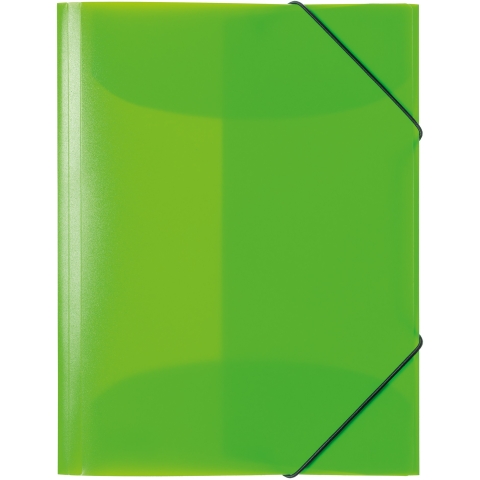 HERMA Sammelmappe A4 neon grün Polypropylen 3St.