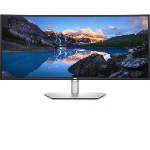 86,7cm/34,14 (3440x1440) Dell U3423WE Curved 21:9 5ms 60Hz IPS HDMI DisplayPort USB-C VESA Pivot WQHD Speaker Platinum Silver