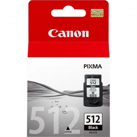 Canon Tinte PG-512 2969B001 Schwarz bis zu 400 Seiten gemäß ISO/IEC 24711