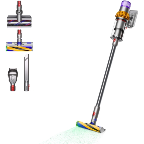 Dyson V15 Detect Absolute - Staubsauger - Nickel/Yellow