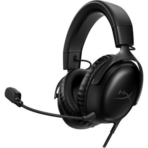 HP HyperX Cloud III Gaming Headset/7.1 Sound/DTS Headphone:X/Spatial Sound/Over-Ear - schwarz