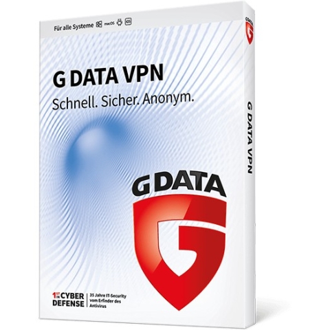 G DATA VPN - 1 Year (10 Lizenzen) - Renewal - ESD-Download