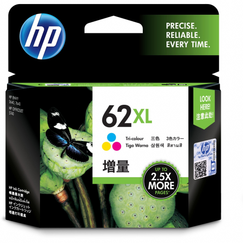 HP Tinte 62XL C2P07AE farbig