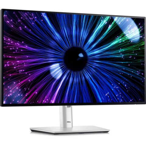 60,47cm/23,8 (1920x1080) Dell UltraSharp 24 U2424HE 16:9 FHD IPS 120Hz 5ms DP HDMI USB-C-Hub VESA Silver/Black