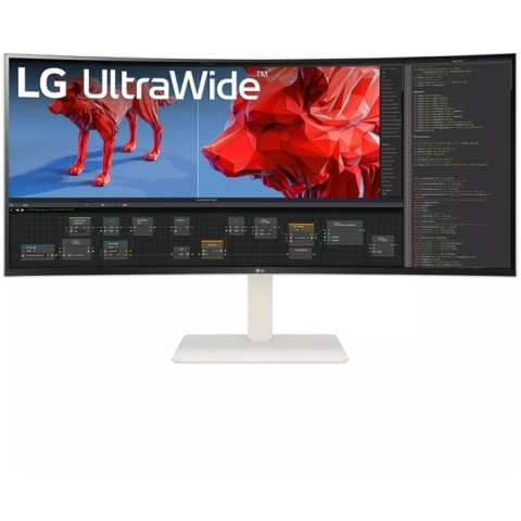 96,5cm/38 (3840x1600) LG 38WR85QC-W Gebogen Nano IPS WQHD+ 2x HDMI DP 1ms USB-C LS 144 Hz