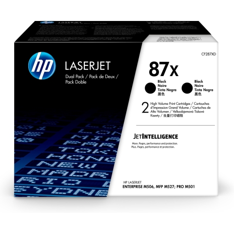 HP Toner 87X CF287XD Schwarz 2er Pack