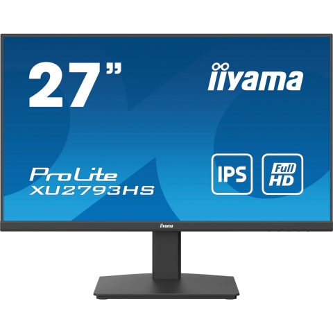 68,6cm/27 (1920x1080) iiyama Prolite XU2793HS-B6 16:9 FHD IPS 100Hz 1ms HDMI DP LS VESA Black