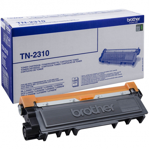 Brother Toner TN-2310 Schwarz bis zu 1.200 Seiten nach ISO/IEC 19752