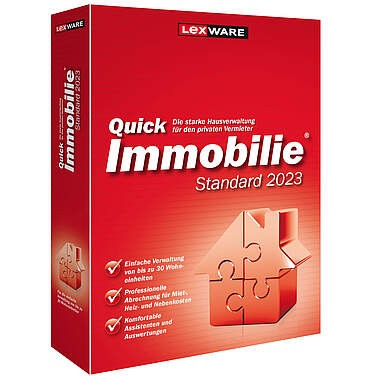 Lexware QuickImmobilie Standard 2023 1 Year - ESD-Download