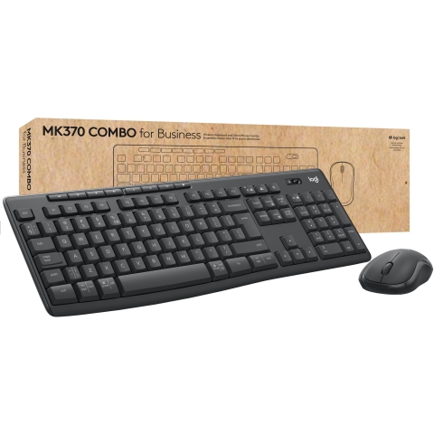 Logitech MK370 Advanced wireless combo black QWERTZ DE