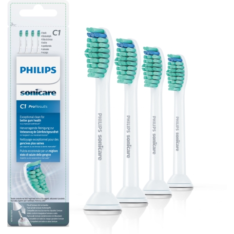 Philips Zahnbürste Zubehör Sonicare ProResults - weiß - 4er