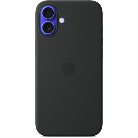 APPLE iPhone 16 Plus Silicone Case with MagSafe - Black