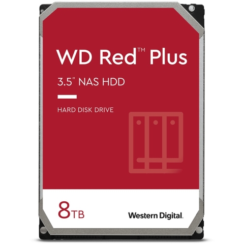 8TB WD WD80EFPX RED PLUS 5640 RPM 256MB