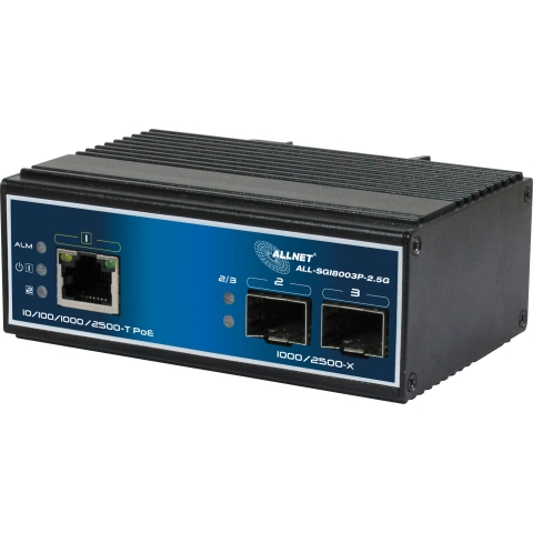 3P ALLNET ALL-SGI8003P-2.5G POE industrial