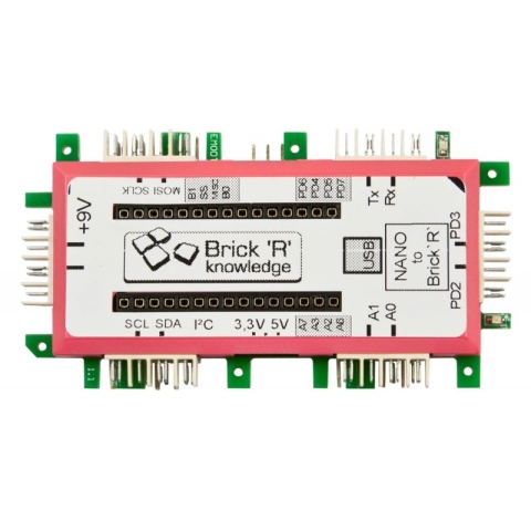 ALLNET BrickRknowledge Arduino® Nano Adapter - Ohne Arduino®