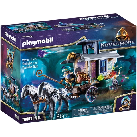 playmobil - Novelmore - Violet Vale: Händlerkutsche