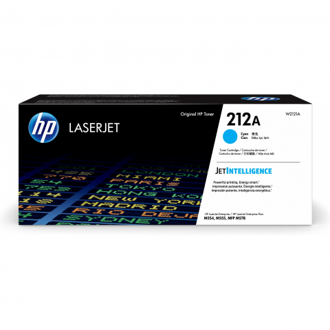 HP Toner 212A W2121A Cyan bis zu 4.500 Seiten