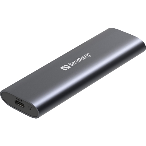 Sandberg 136-39 Externes Speichergehäuse für M.2/NVMe SSD mit USB-C 3.2