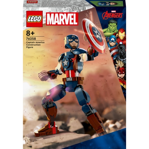 LEGO Marvel Super Captain America Baufigur 76258