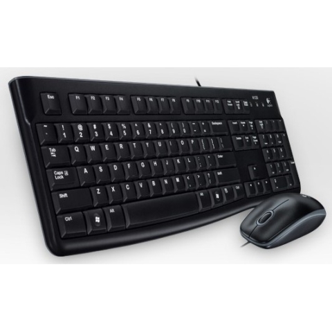 Logitech Desktop MK120 [FR] black/noir