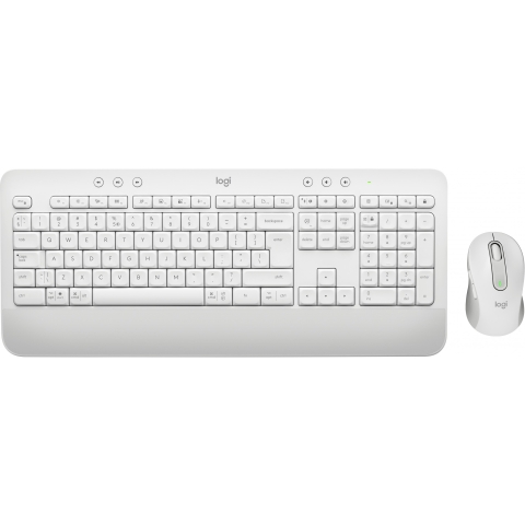 Logitech Desktop MK650 Signature BOLT [DE] white BT Mouse: Signature M650 for Busi. (400â€“4000 DPI)