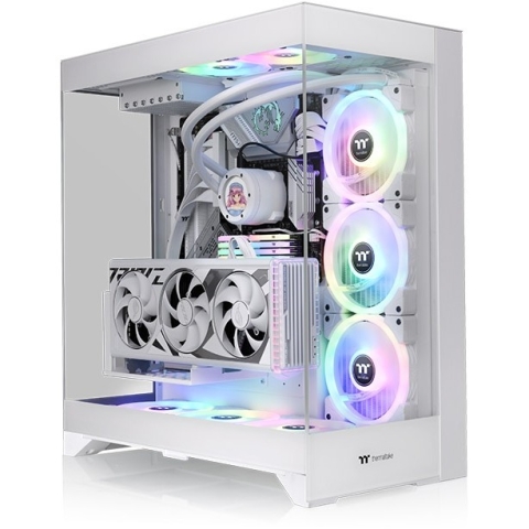 Midi Thermaltake CTE E550 TG Snow White