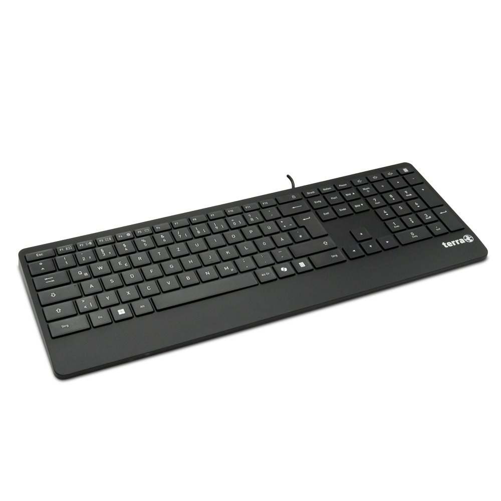 TERRA Keyboard 4000 Corded [DE] USB black Copilot (2810756)