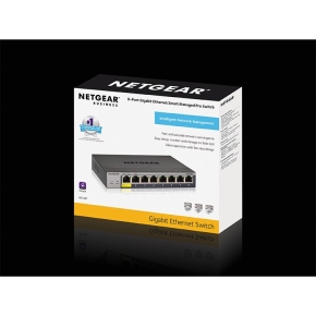 8P Netgear GS108Tv3 M RM