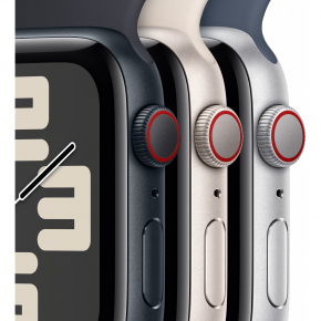 Apple Watch SE Aluminium Cellular 40mm Mitternacht (Sport Loop mitternacht)