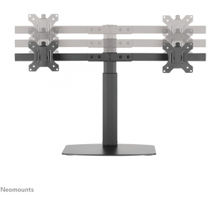 Neomounts FPMA-D865DBLACK Tischhalterung für zwei Flachbildschirme bis 27 (69 cm).