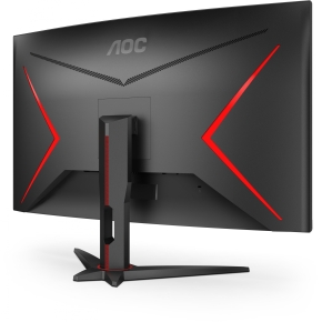 80cm/32 (2560x1440) AOC Gaming CQ32G2SE/BK Curved QHD 165Hz 1ms 2xHDMI DP LS Black/Red