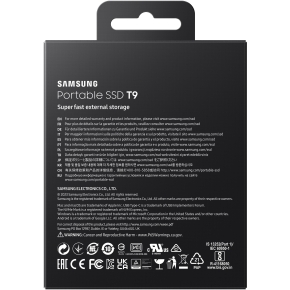 2TB Samsung Portable T9 USB 3.2 Gen2 Black retail