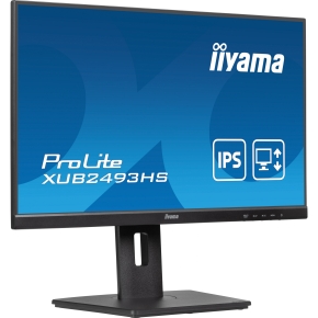 61cm/24 (1920x1080) iiyama ProLite XUB2493HS-B6 16:9 FHD IPS 0.5ms 100Hz HDMI DP Pivot