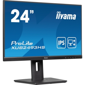 61cm/24 (1920x1080) iiyama ProLite XUB2493HS-B6 16:9 FHD IPS 0.5ms 100Hz HDMI DP Pivot