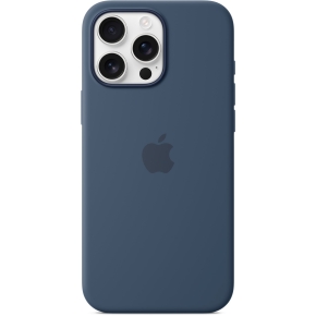 Apple iPhone16 Pro Max Silicone Case with MagSafe - Denim