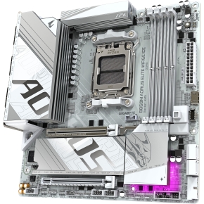 GIGA B850M AORUS ELITE WF6E ICE AM5/DDR5/µATX