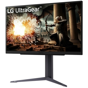 68,6cm/27 (2560x1440) LG 27GS75QX-B 16:9 WQHD IPS 1ms 180Hz HDR HDMI DP Grey