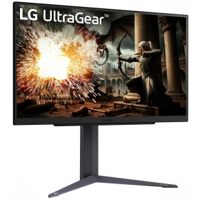 68,6cm/27 (2560x1440) LG 27GS75QX-B 16:9 WQHD IPS 1ms 180Hz HDR HDMI DP Grey