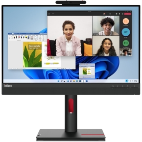 61cm/24 (1920x1080) Lenovo ThinkCentre Tiny-in-One 24 Gen 5 FHD IPS 60Hz 4ms HDMI DP LS Black