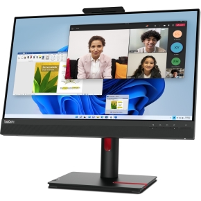 61cm/24 (1920x1080) Lenovo ThinkCentre Tiny-in-One 24 Gen 5 FHD IPS 60Hz 4ms HDMI DP LS Black