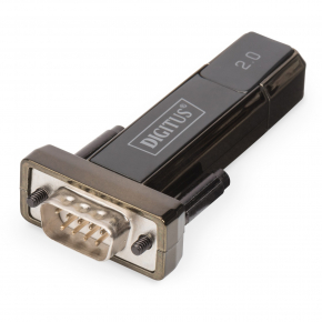 DIGITUS USB 2.0 > DSUB 9M USB A Kabel 80cm