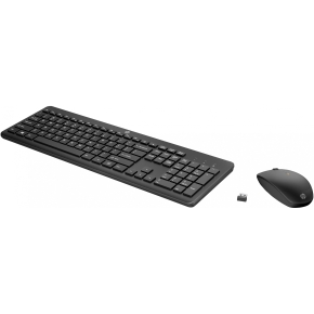 HP 235 Tastatur und Maus Set Combo Wireless black DE QWERTZ