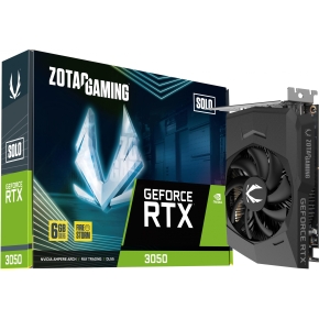 RTX 3050 6GB ZOTAC Gaming Solo GDDR6 1Fan