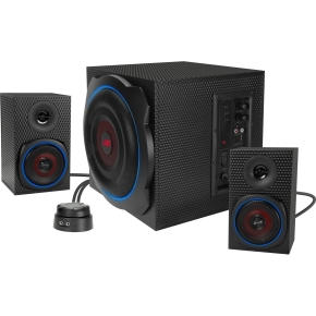 Speedlink Lautsprecher GRAVITY CARBON RGB. 2.1 System. sw retail