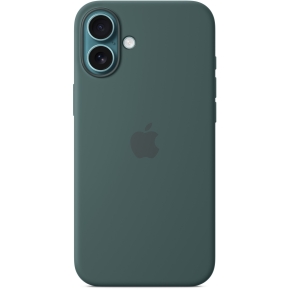 APPLE iPhone 16 Plus Silicone Case with MagSafe - Lake Green