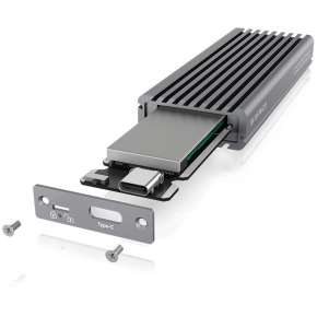 ICY BOX IB-1817M-C31 Externes USB-C 3.1 Gehäuse für M.2 NVMe SSD Aluminium