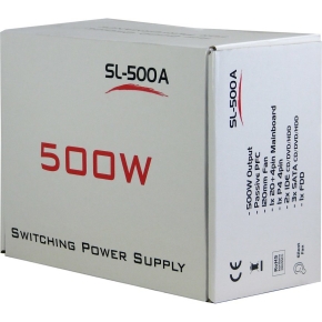 500W Inter-Tech SL-500W(A) ATX