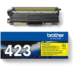 Brother Toner TN-423Y Gelb bis zu 4.000 Seiten nach ISO 19798